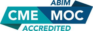 ABIM CME MOC Accredited logo